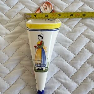 Decorative Ceramic Wall Pocket